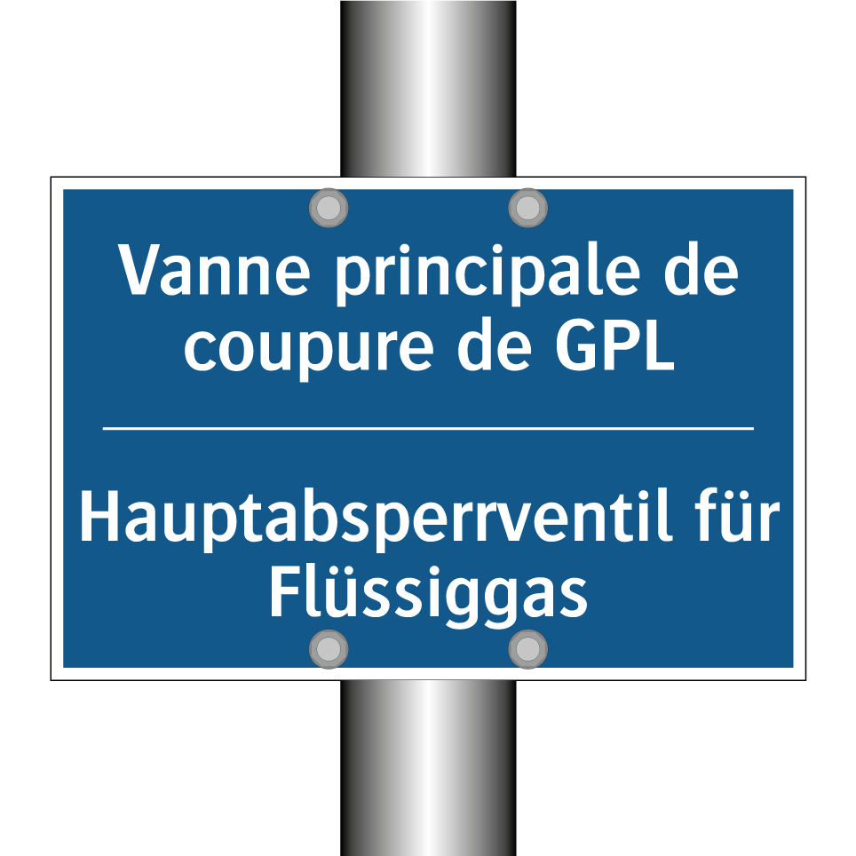 Hauptabsperrventil für Flüssiggas /.../ - Vanne principale de coupure de  /.../