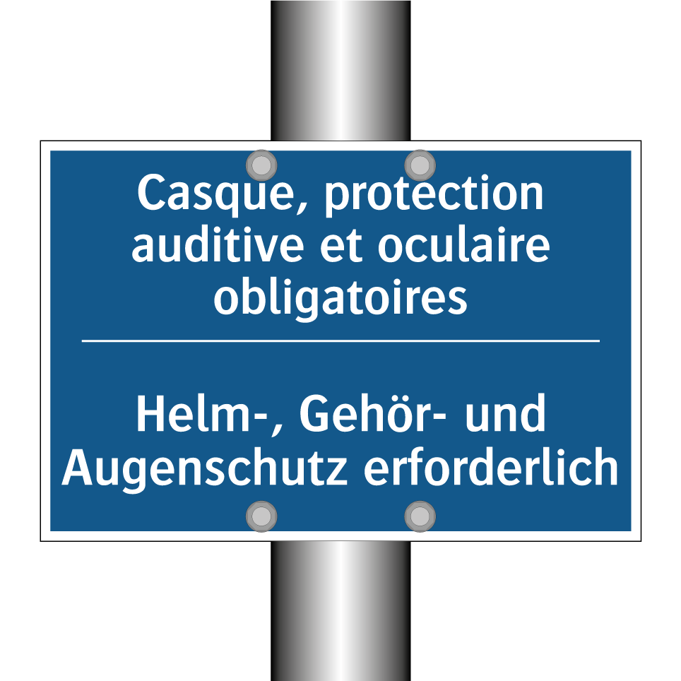 Helm-, Gehör- und Augenschutz  /.../ - Casque, protection auditive et  /.../