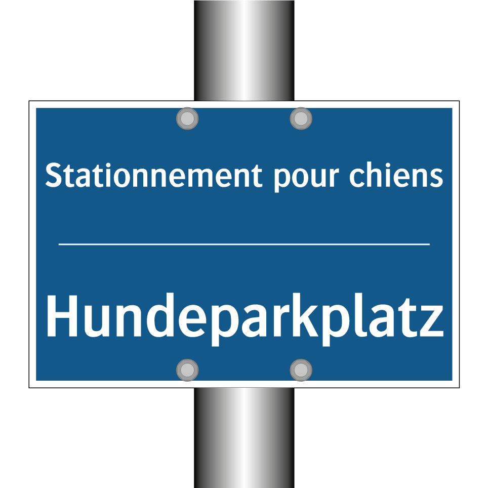 Hundeparkplatz - Stationnement pour chiens