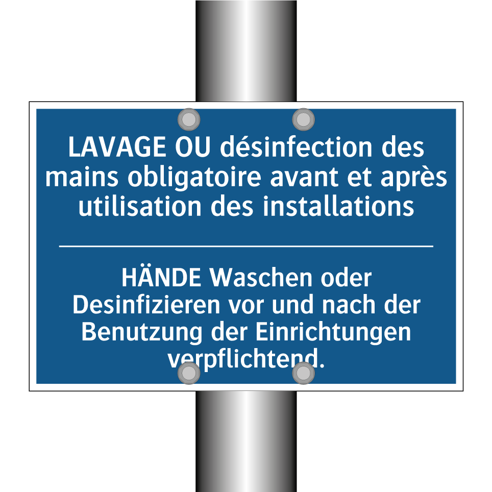 HÄNDE Waschen oder Desinfizieren  /.../ - LAVAGE OU désinfection des mains  /.../
