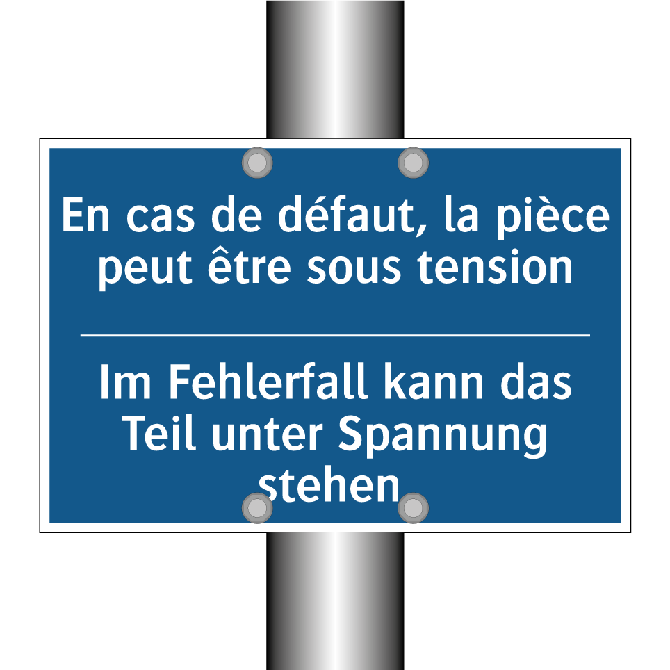 Im Fehlerfall kann das Teil unter  /.../ - En cas de défaut, la pièce peut  /.../