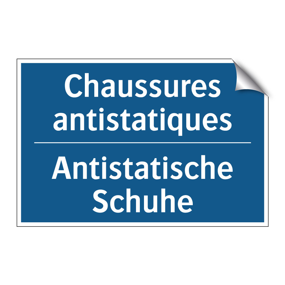 Antistatische Schuhe - Chaussures antistatiques