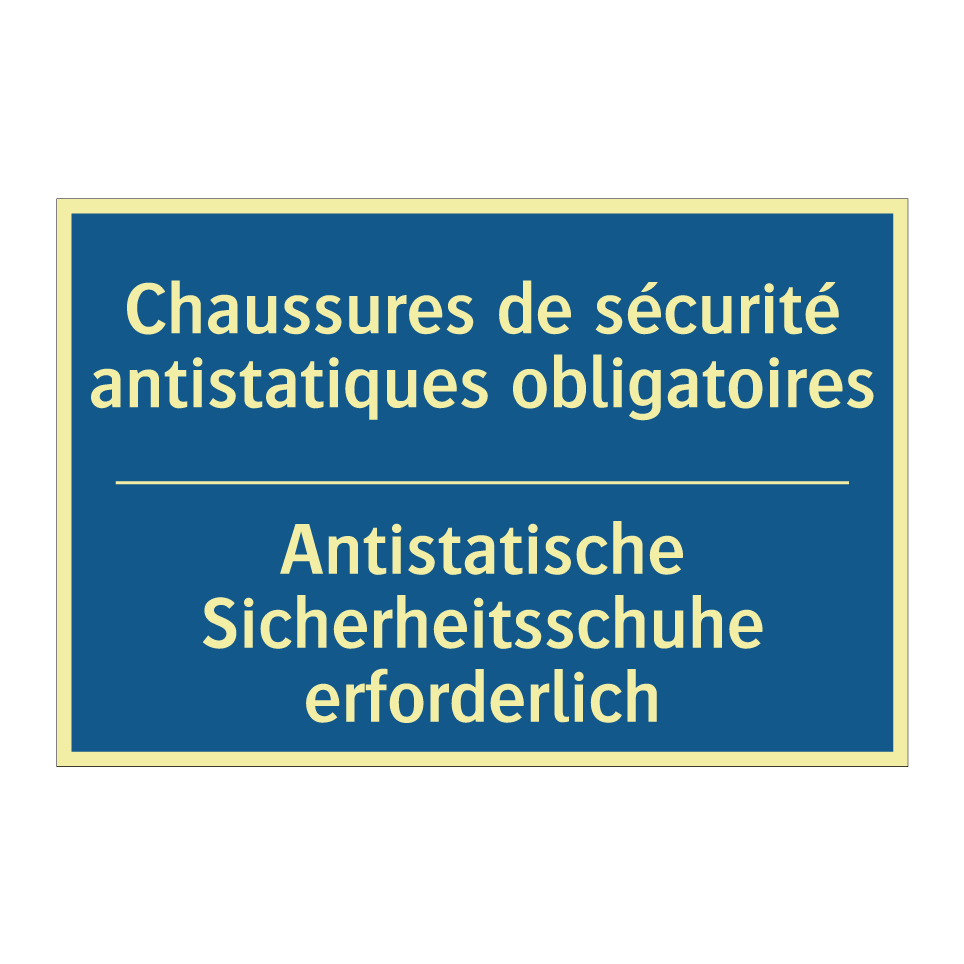 Antistatische Sicherheitsschuhe  /.../ - Chaussures de sécurité antistatiques  /.../