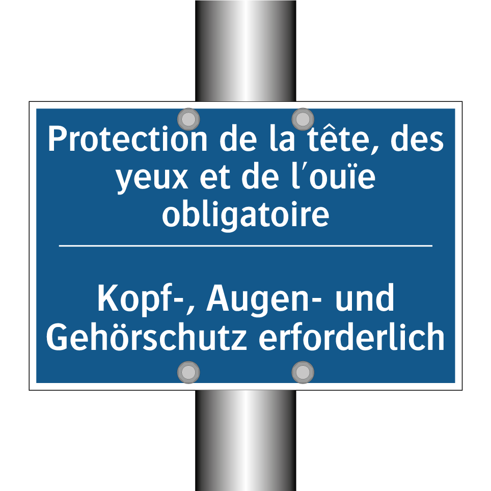 Kopf-, Augen- und Gehörschutz  /.../ - Protection de la tête, des yeux  /.../