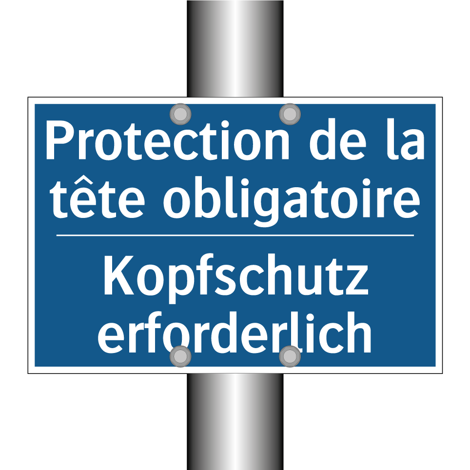 Kopfschutz erforderlich - Protection de la tête obligatoire /.../