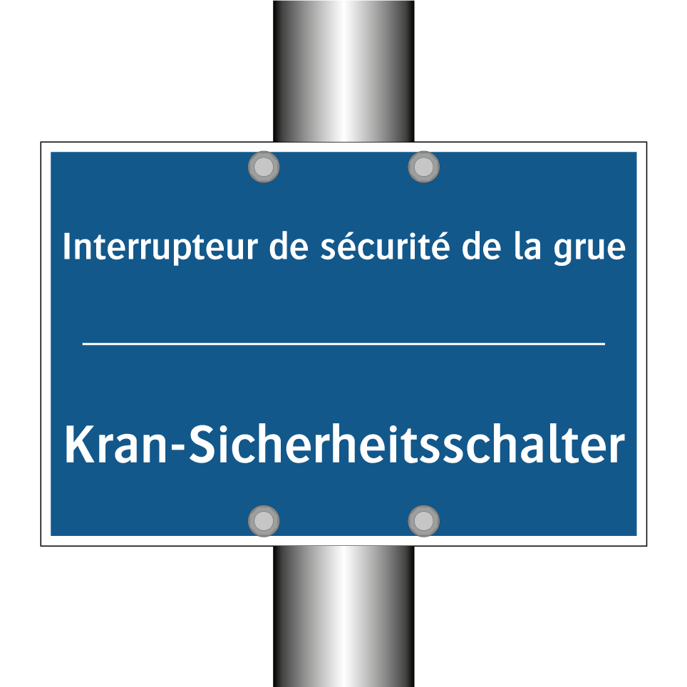 Kran-Sicherheitsschalter - Interrupteur de sécurité de la  /.../