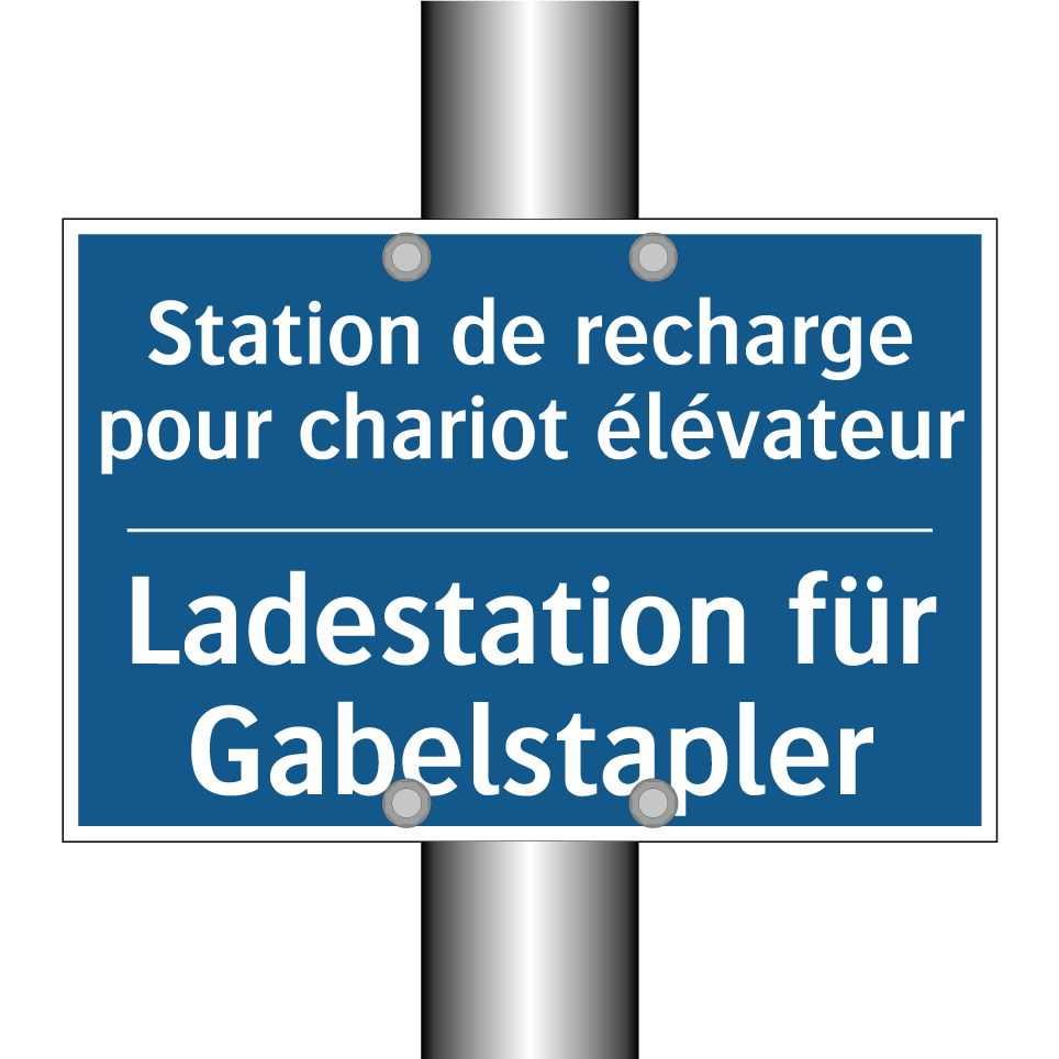Ladestation für Gabelstapler - Station de recharge pour chariot  /.../