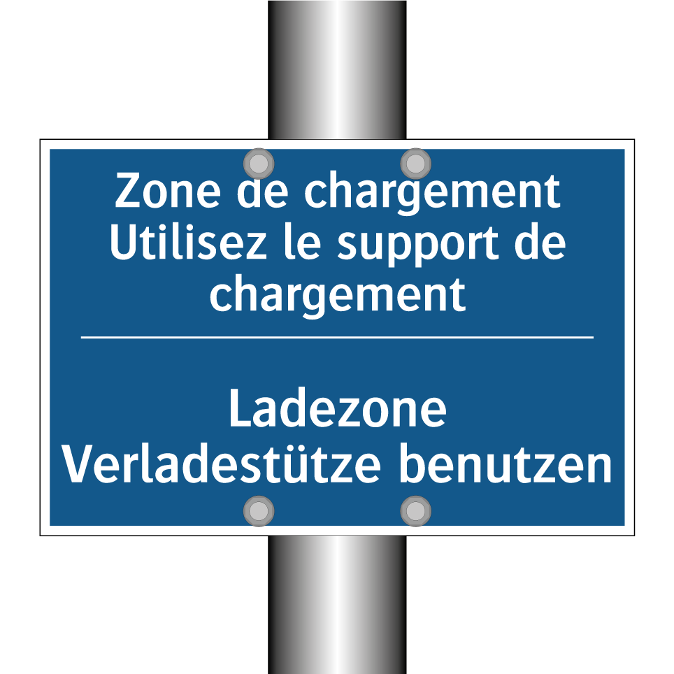 Ladezone Verladestütze benutzen /.../ - Zone de chargement Utilisez le  /.../