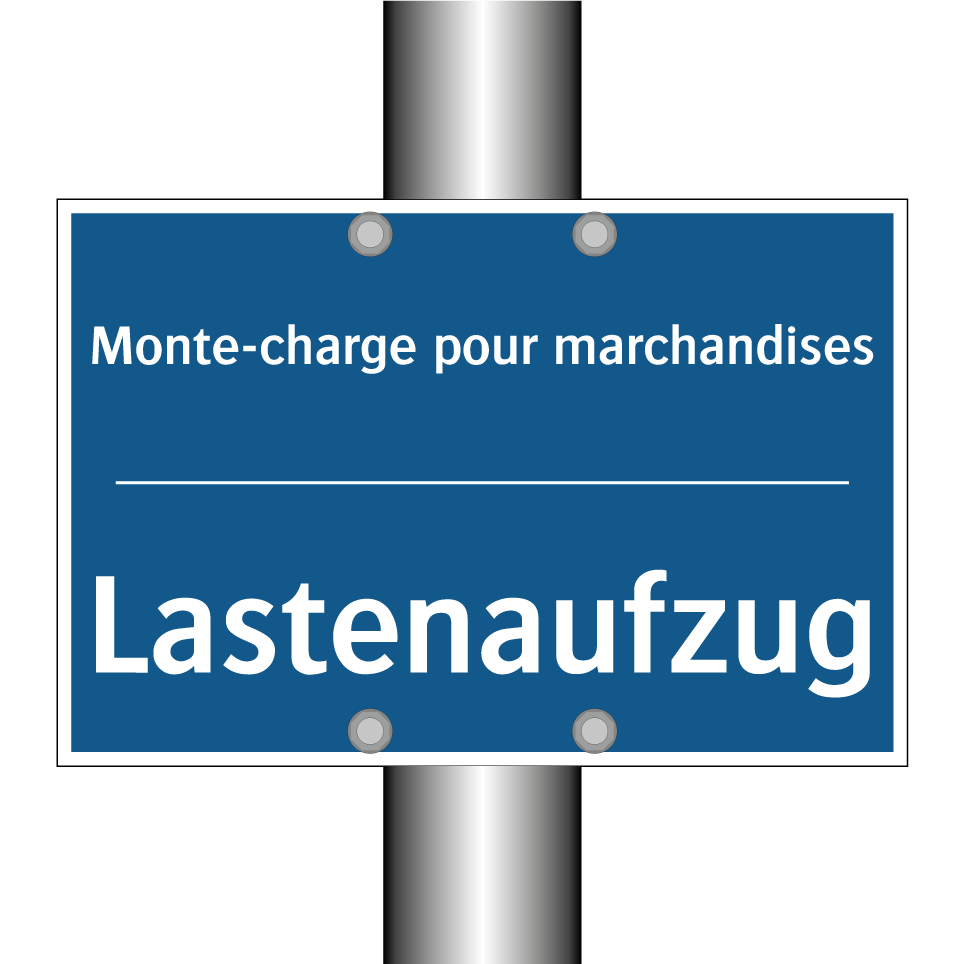 Lastenaufzug - Monte-charge pour marchandises