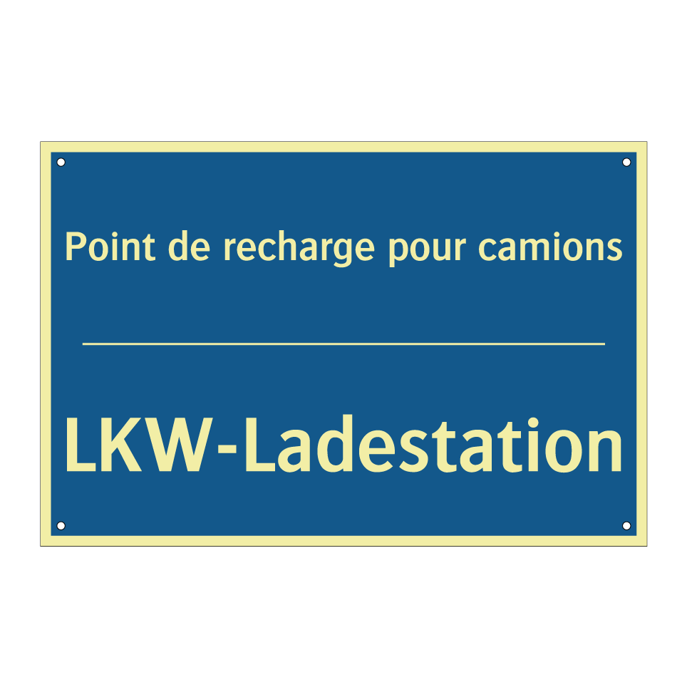 LKW-Ladestation - Point de recharge pour camions