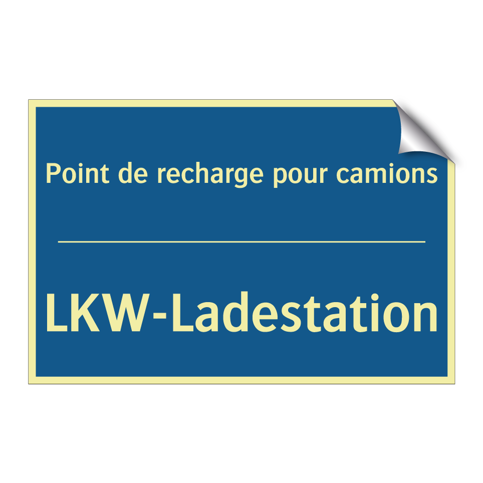 LKW-Ladestation - Point de recharge pour camions