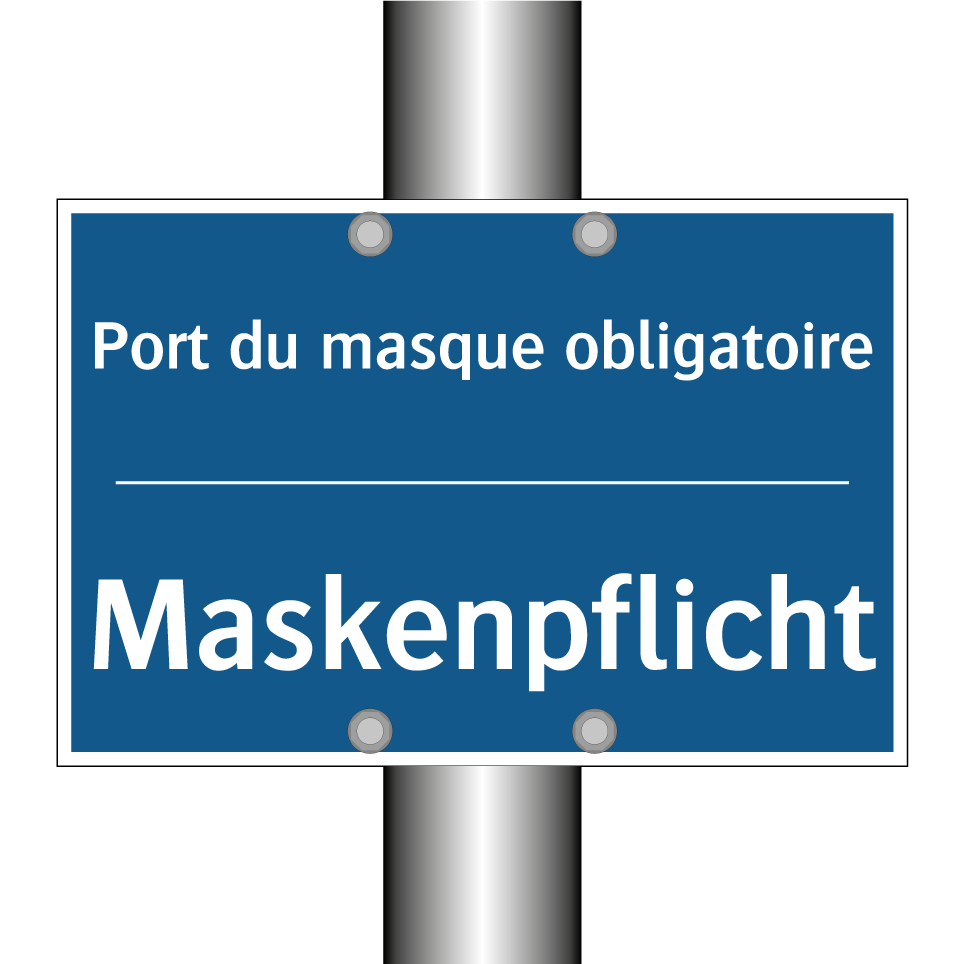 Maskenpflicht - Port du masque obligatoire