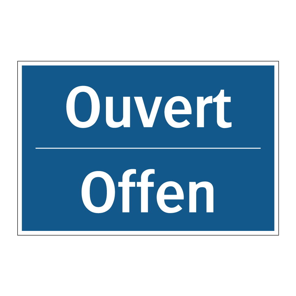 Offen - Ouvert