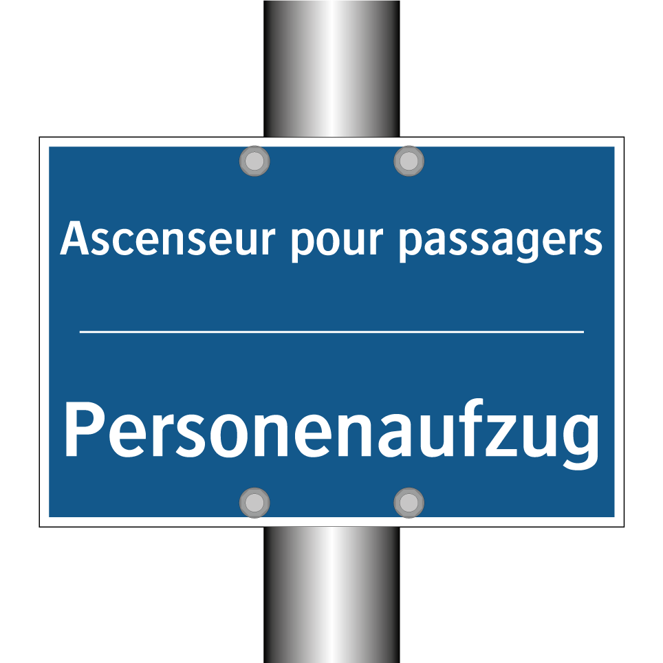 Personenaufzug - Ascenseur pour passagers