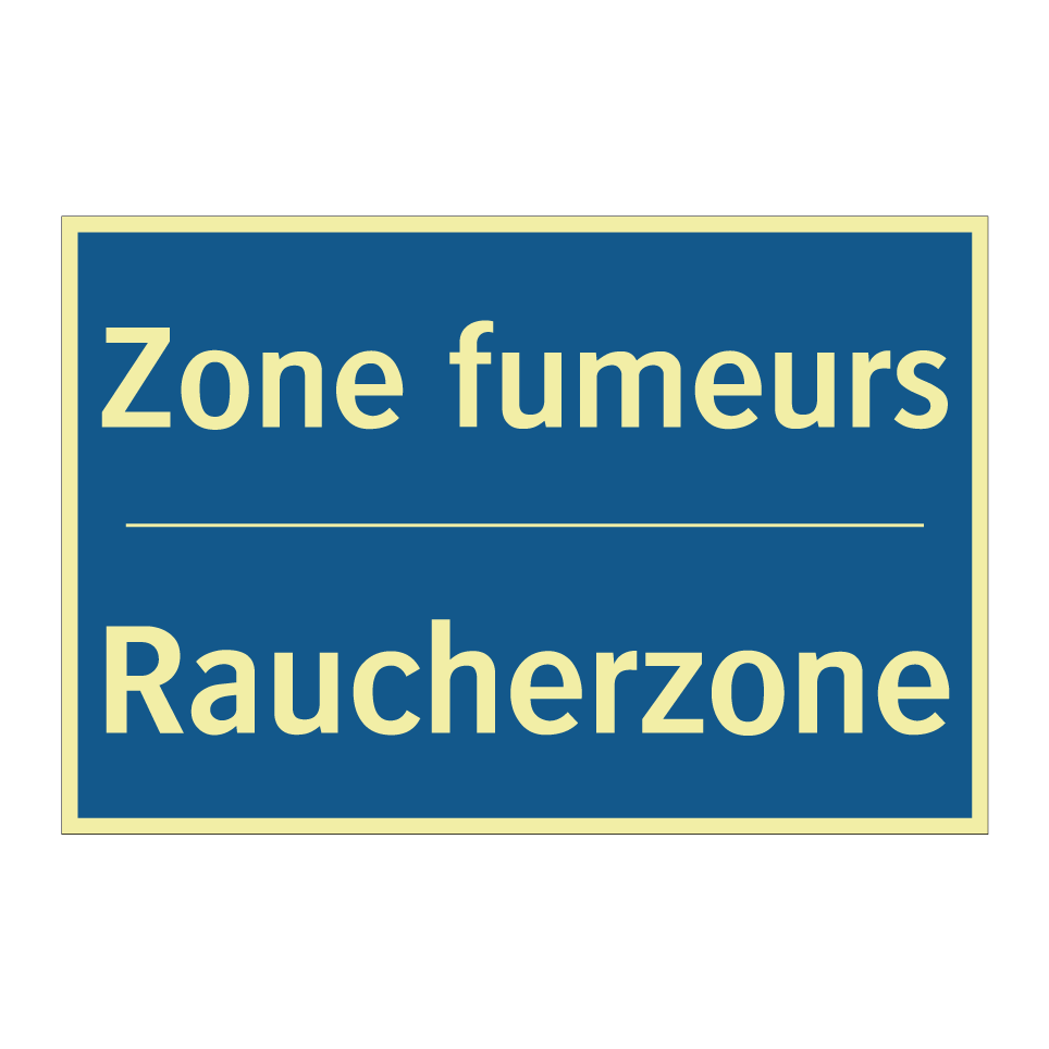 Raucherzone - Zone fumeurs