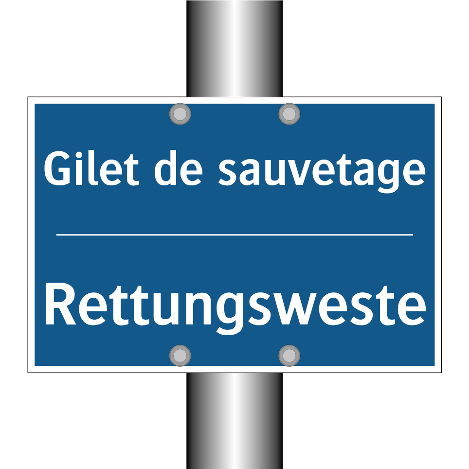 Rettungsweste - Gilet de sauvetage