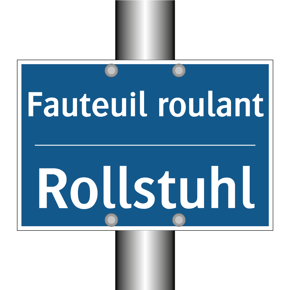 Rollstuhl - Fauteuil roulant