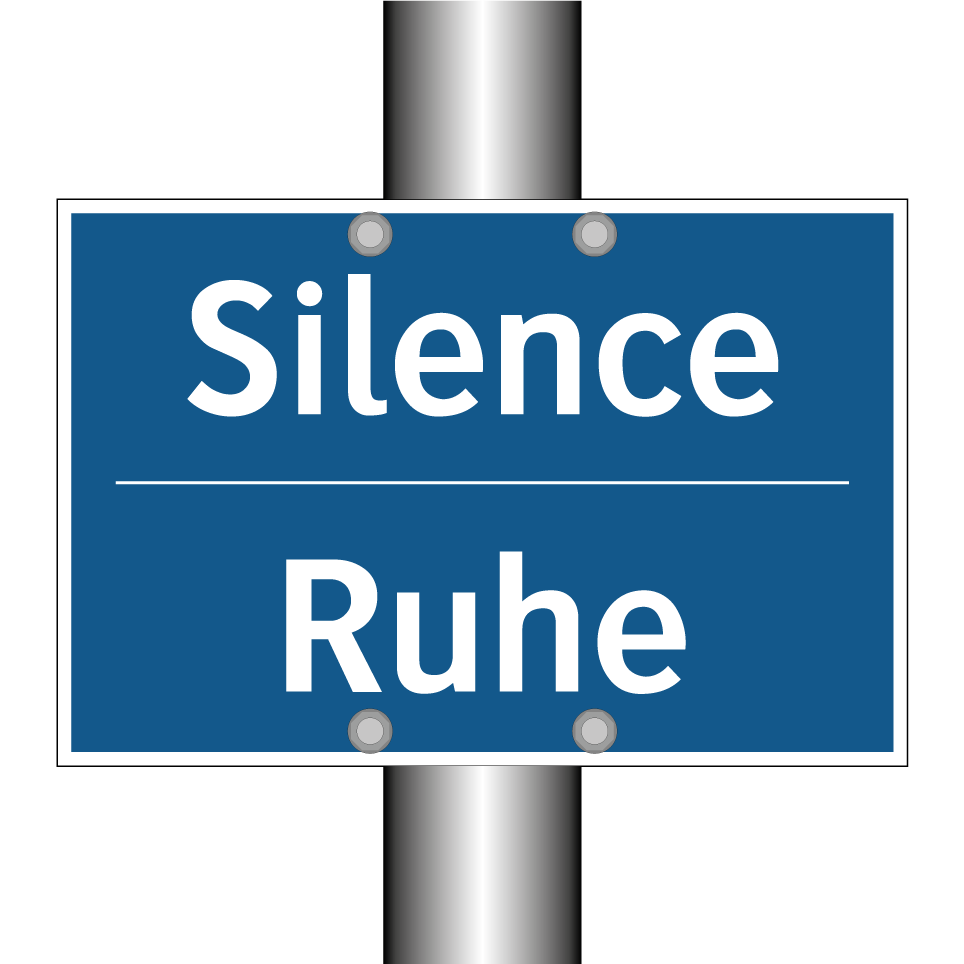 Ruhe - Silence