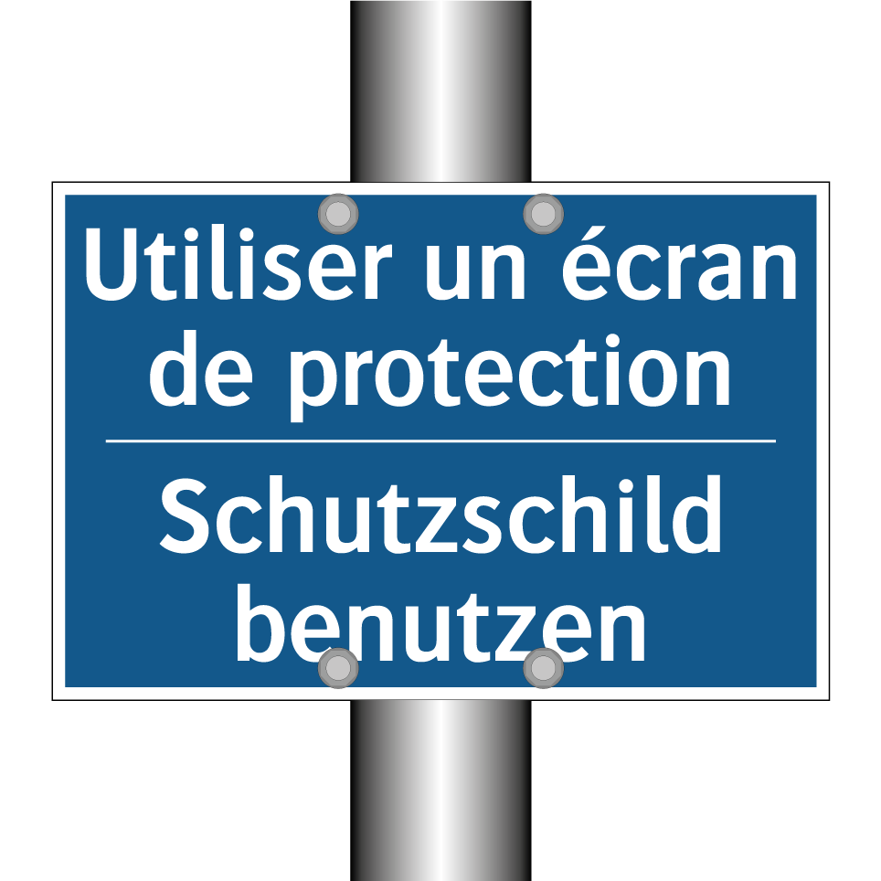 Schutzschild benutzen - Utiliser un écran de protection /.../