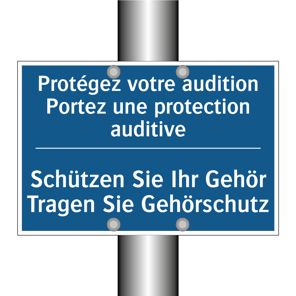 Schützen Sie Ihr Gehör Tragen  /.../ - Protégez votre audition Portez  /.../