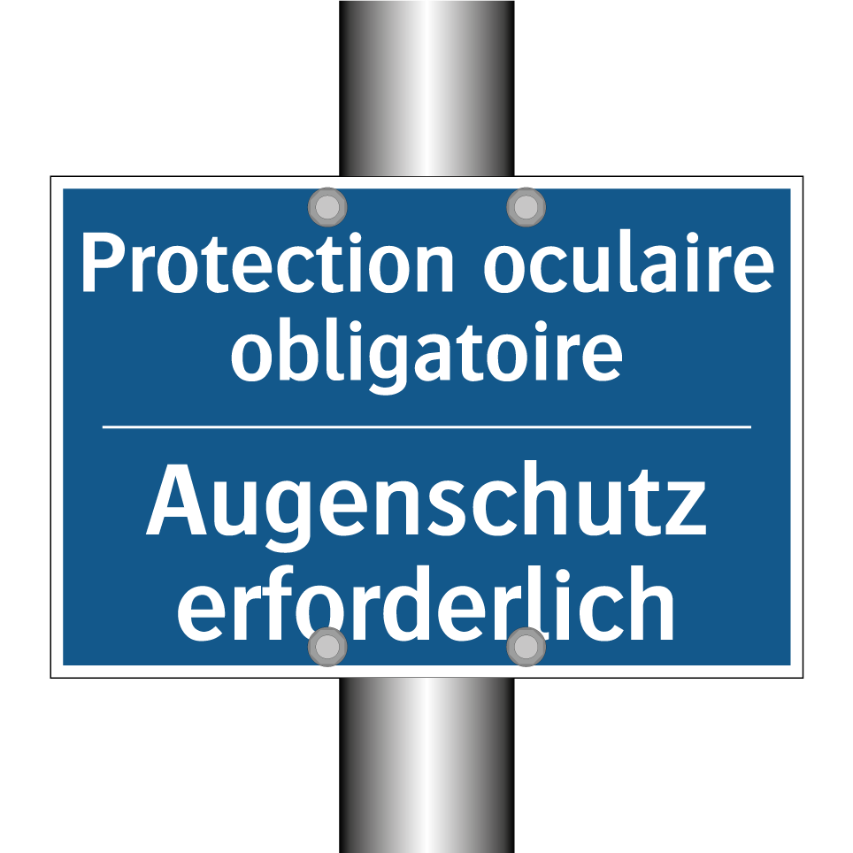 Augenschutz erforderlich - Protection oculaire obligatoire /.../