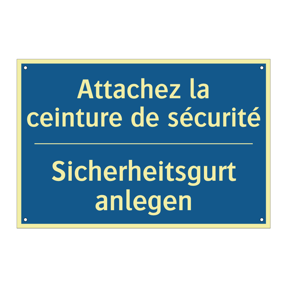 Sicherheitsgurt anlegen - Attachez la ceinture de sécurité /.../