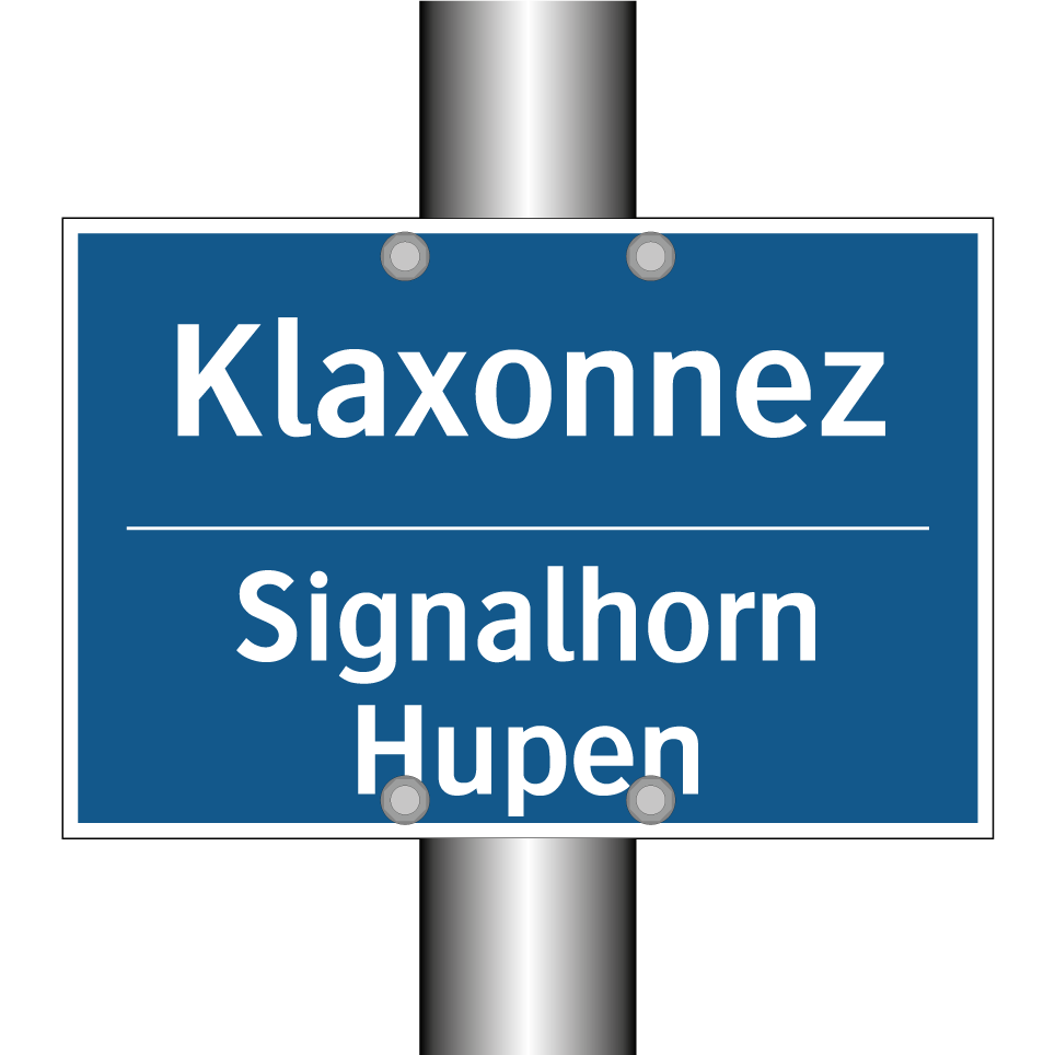 Signalhorn Hupen - Klaxonnez