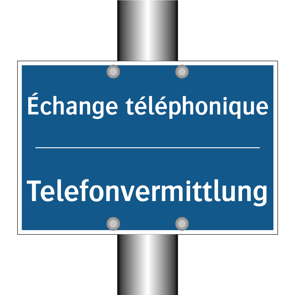 Telefonvermittlung - Échange téléphonique