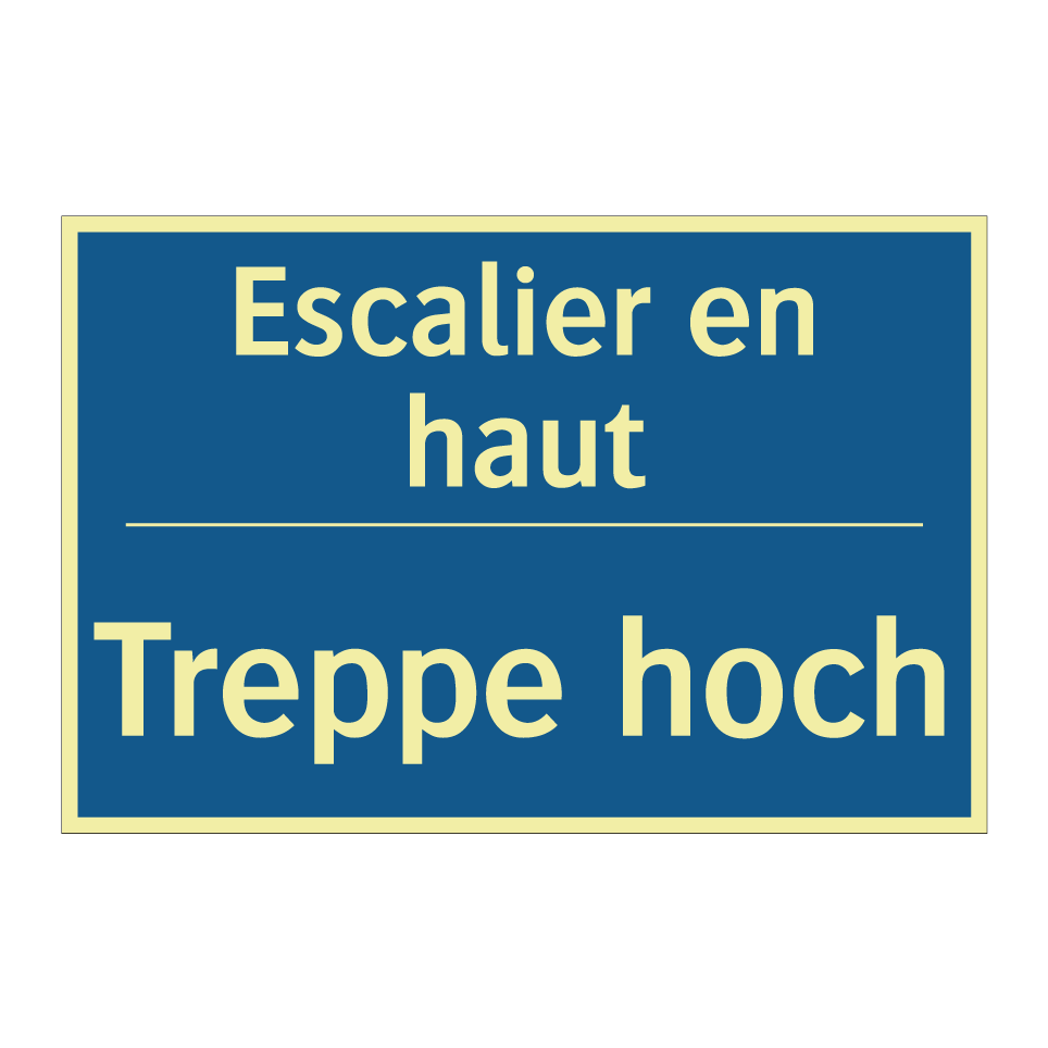 Treppe hoch - Escalier en haut