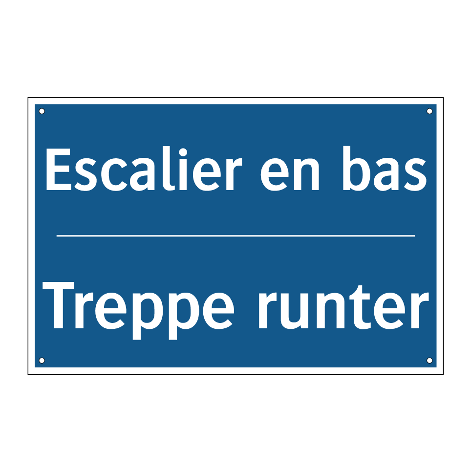 Treppe runter - Escalier en bas