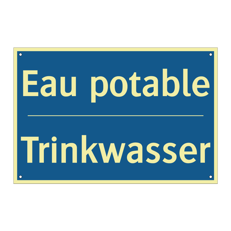 Trinkwasser - Eau potable