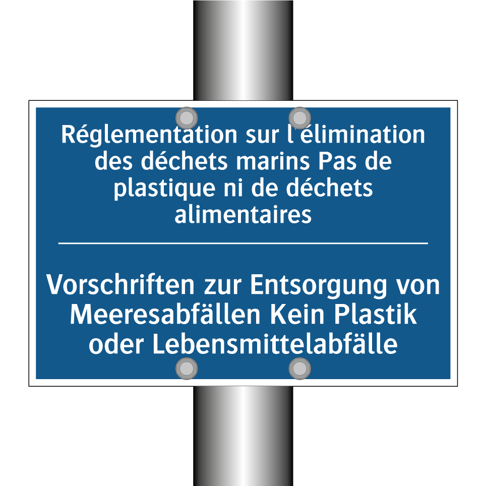 Vorschriften zur Entsorgung von  /.../ - Réglementation sur l'élimination  /.../