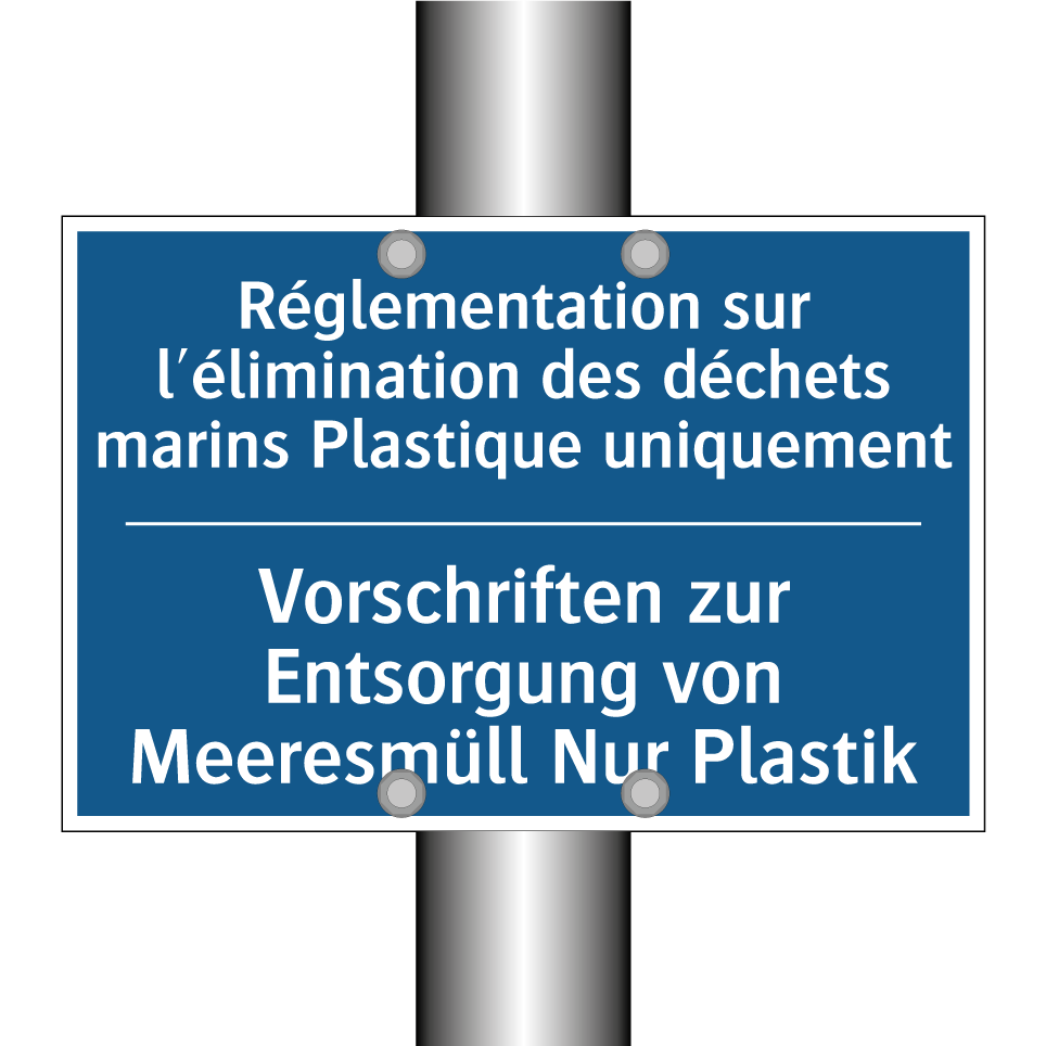 Vorschriften zur Entsorgung von  /.../ - Réglementation sur l'élimination  /.../