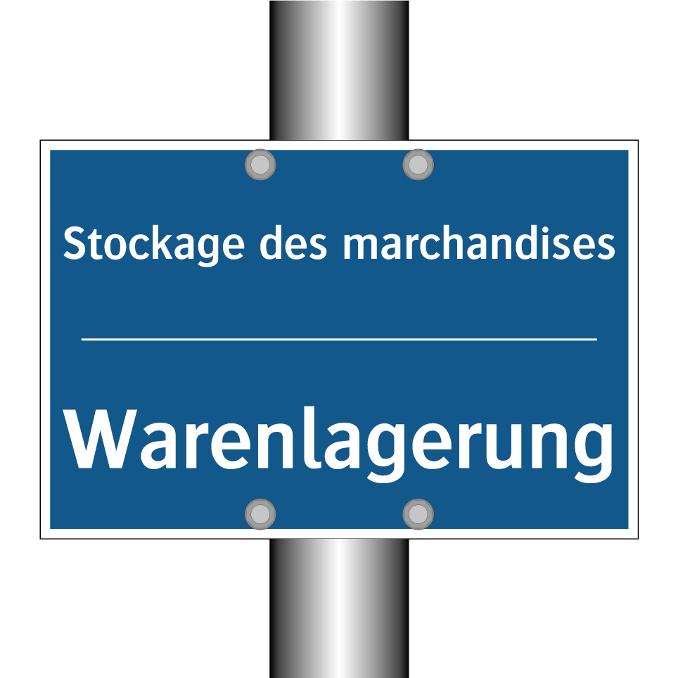 Warenlagerung - Stockage des marchandises