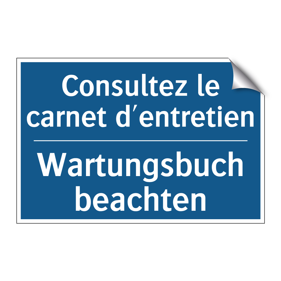 Wartungsbuch beachten - Consultez le carnet d'entretien /.../