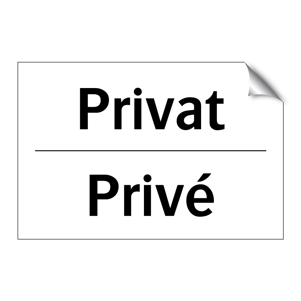 Privat - Privé