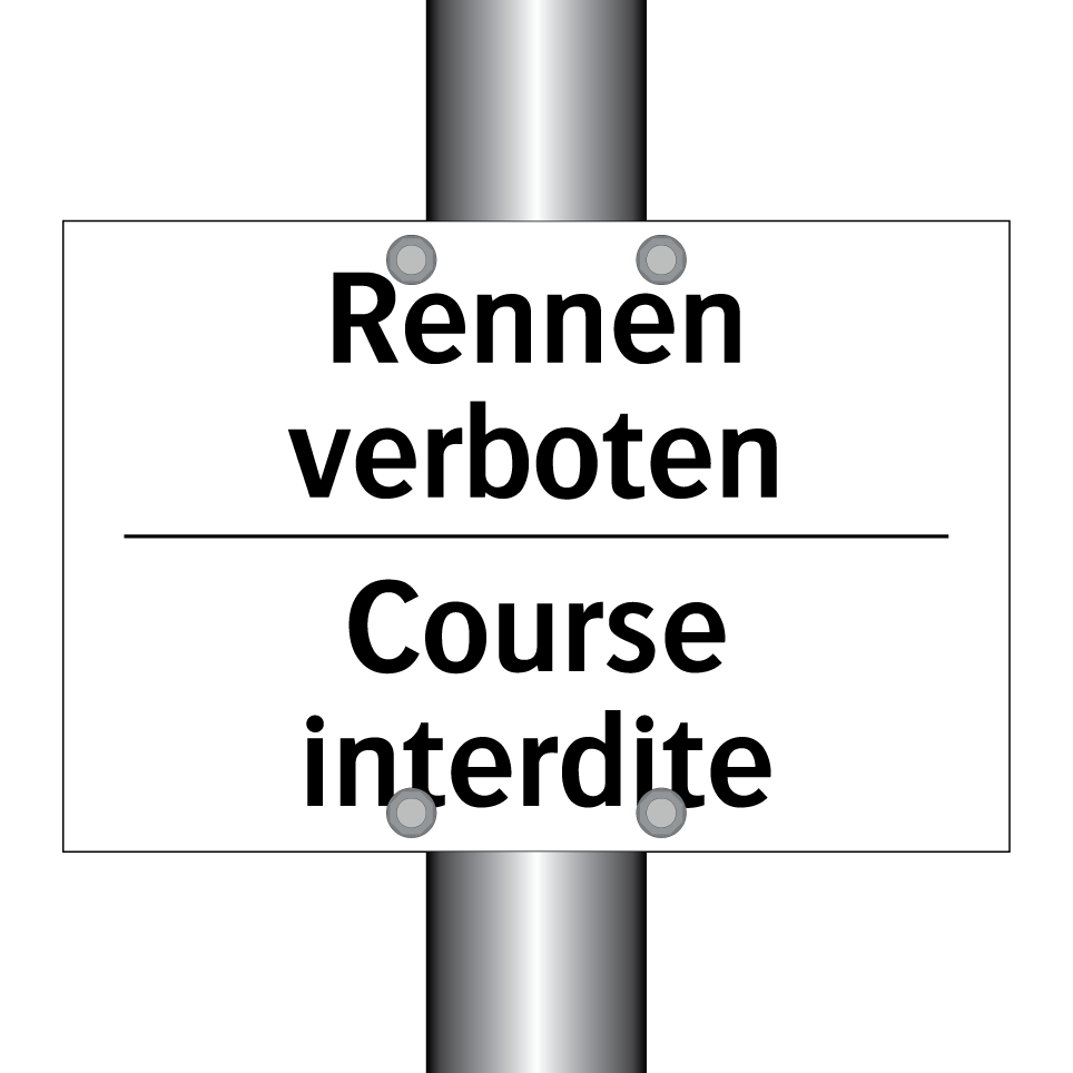 Rennen verboten - Course interdite