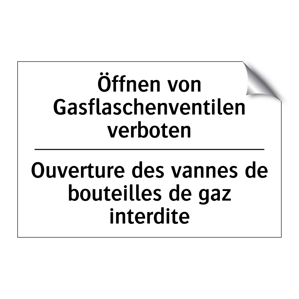 Öffnen von Gasflaschenventilen /.../ - Ouverture des vannes de bouteilles /.../