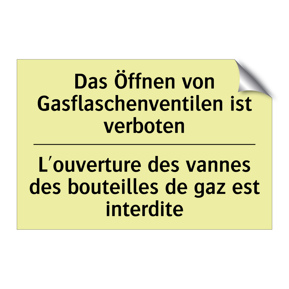Das Öffnen von Gasflaschenventilen /.../ - L'ouverture des vannes des bouteilles /.../