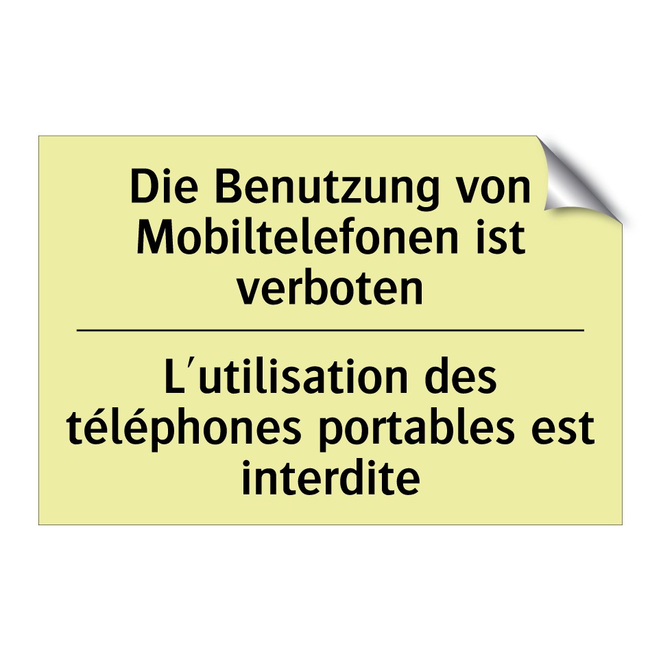 Die Benutzung von Mobiltelefonen /.../ - L'utilisation des téléphones portables /.../