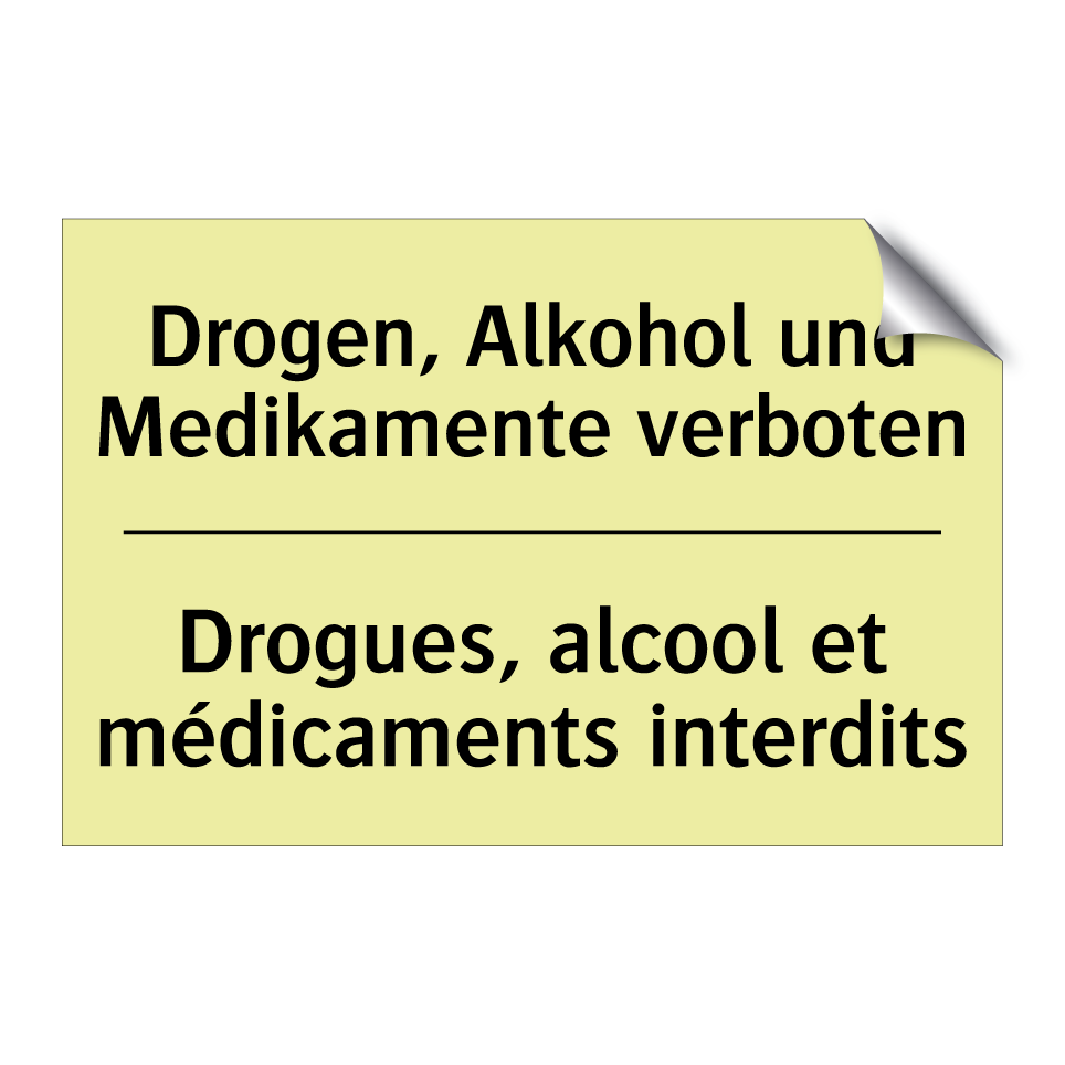 Drogen, Alkohol und Medikamente /.../ - Drogues, alcool et médicaments /.../