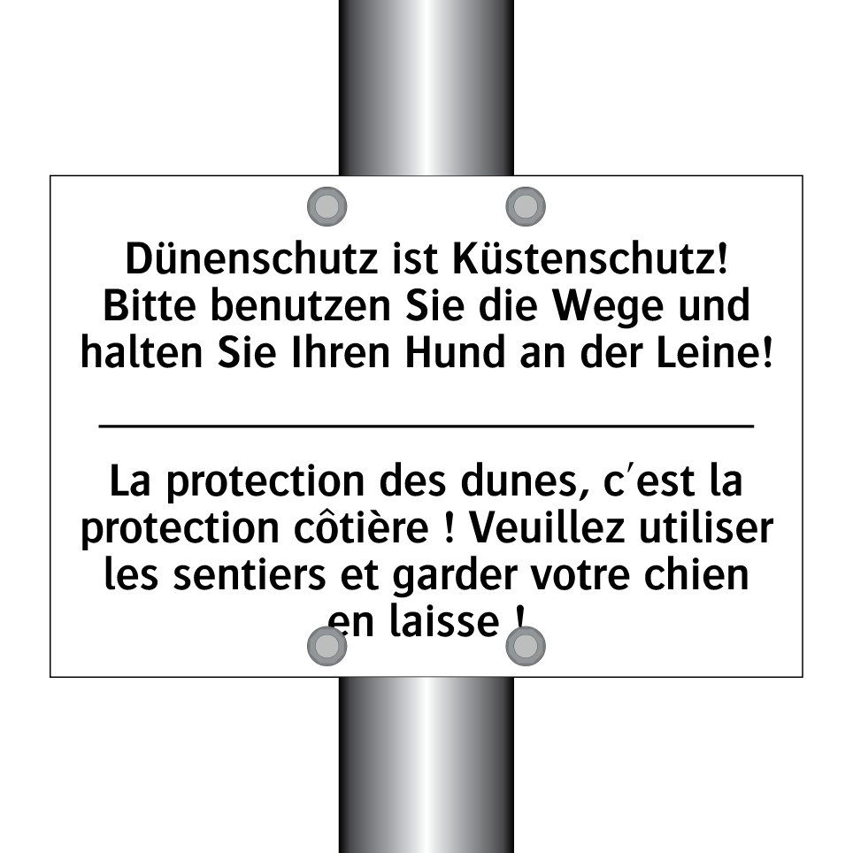 Dünenschutz ist Küstenschutz! /.../ - La protection des dunes, c'est /.../