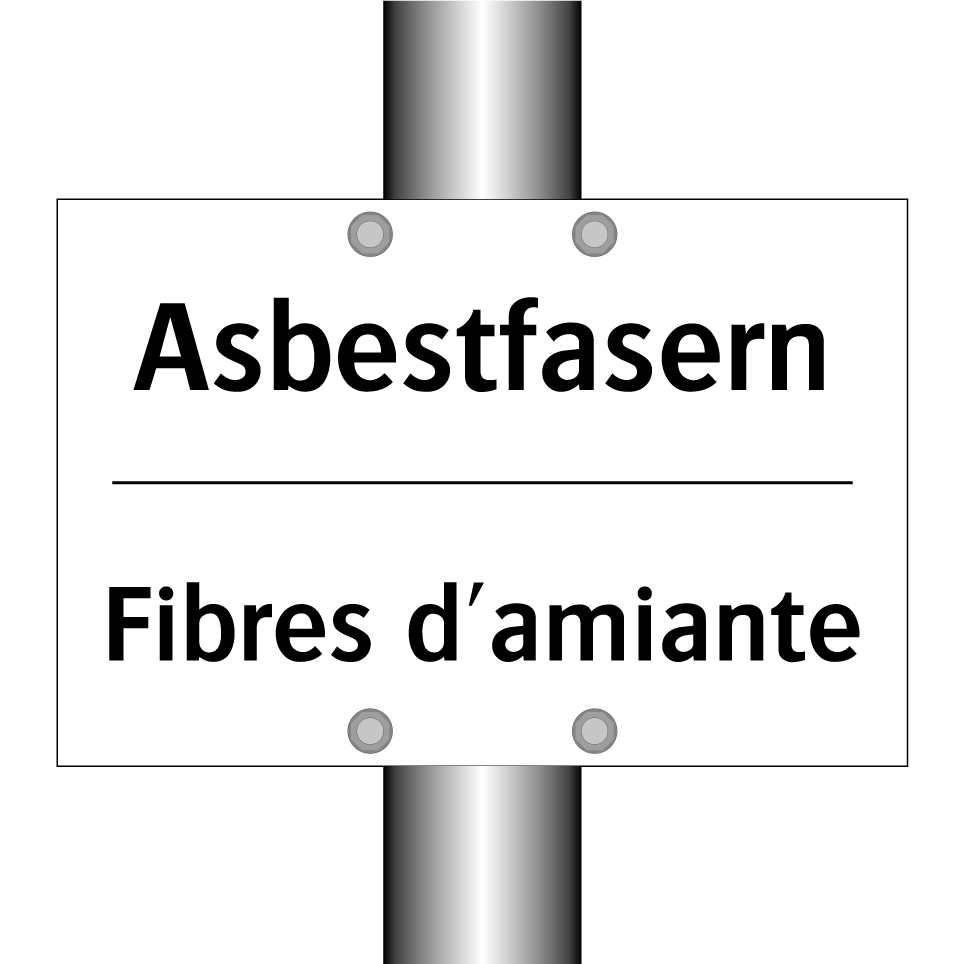 Asbestfasern - Fibres d'amiante