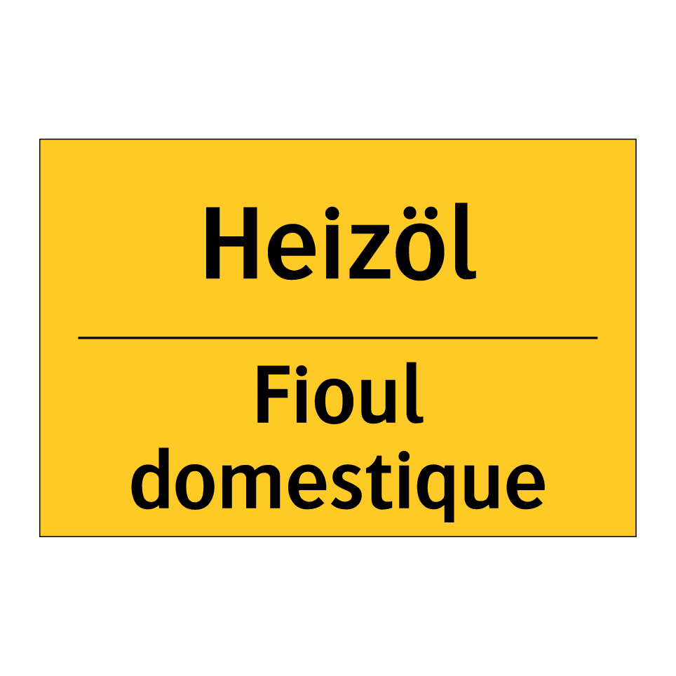 Heizöl - Fioul domestique