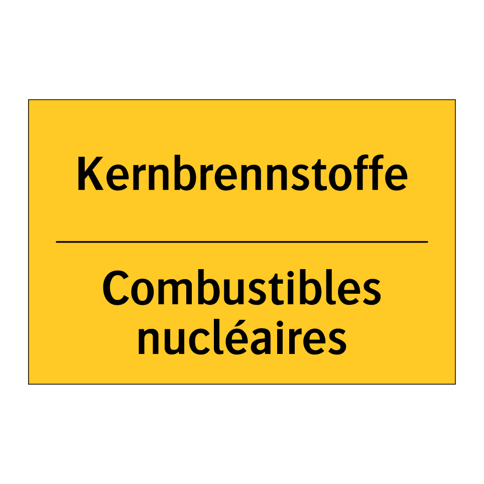 Kernbrennstoffe - Combustibles nucléaires