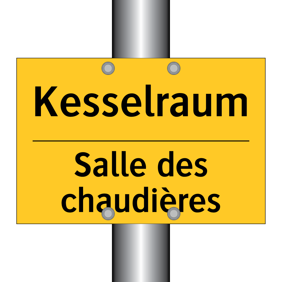 Kesselraum - Salle des chaudières