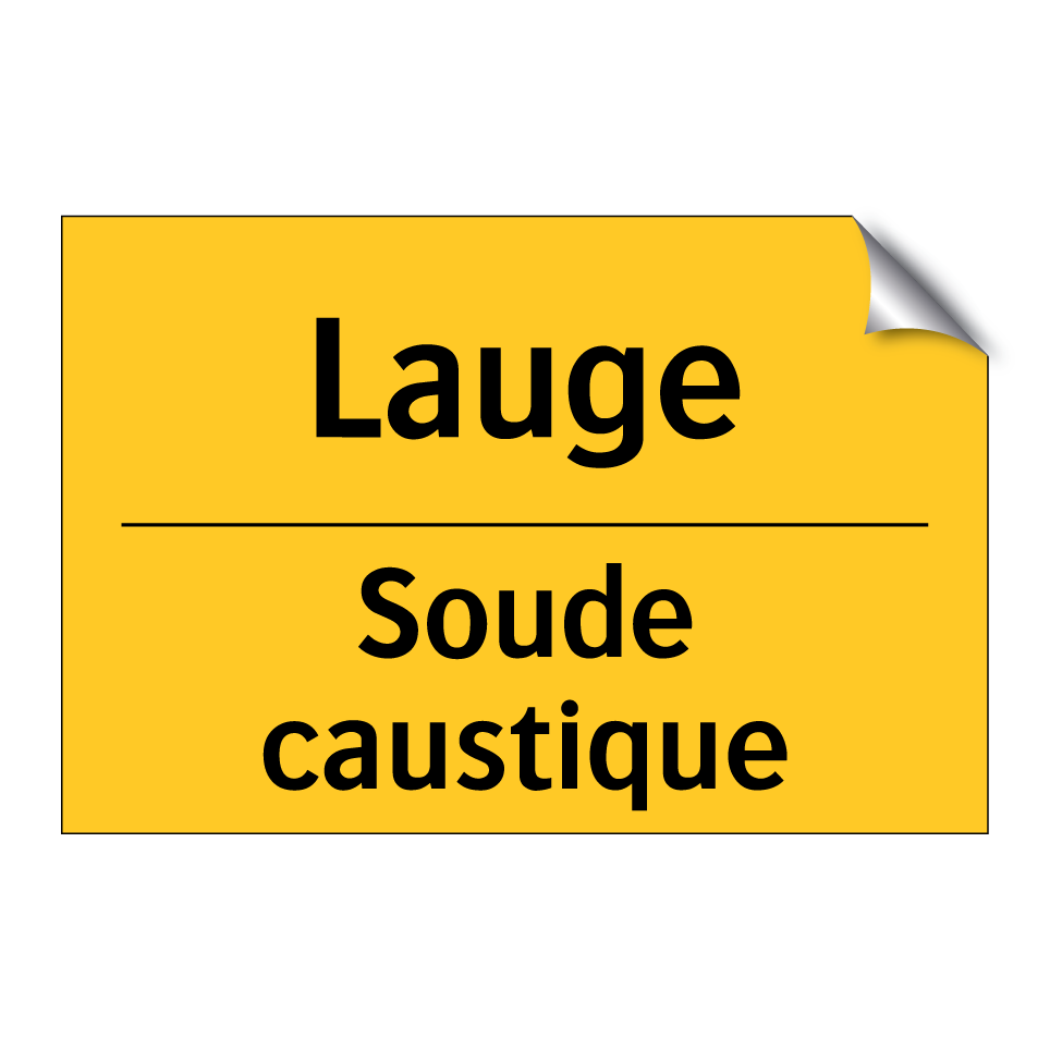 Lauge - Soude caustique