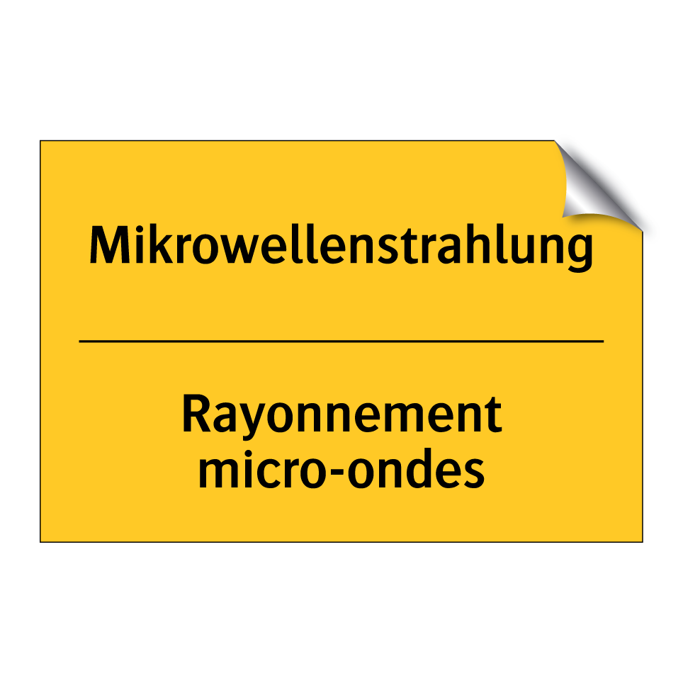 Mikrowellenstrahlung - Rayonnement micro-ondes