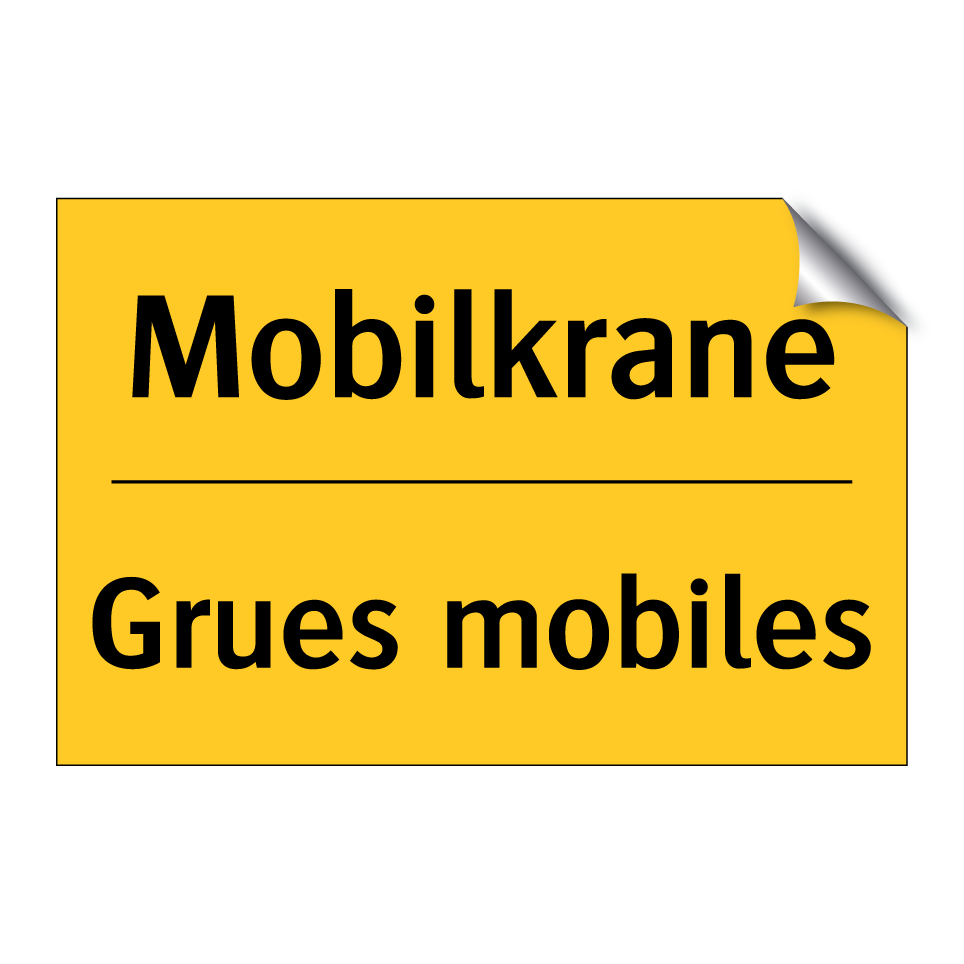 Mobilkrane - Grues mobiles