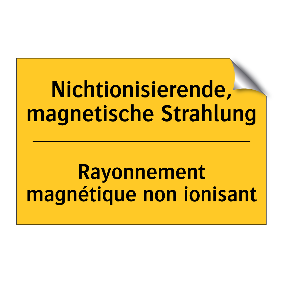 Nichtionisierende, magnetische  /.../ - Rayonnement magnétique non ionisant /.../